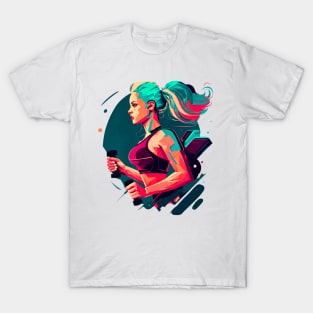 Fitness girl T-Shirt